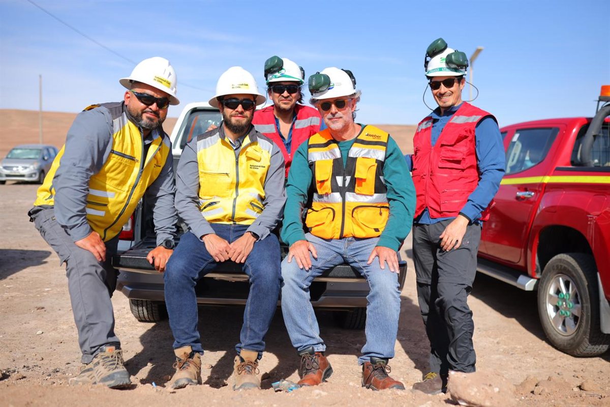 Equipo en faena